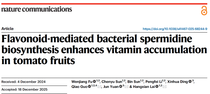 来航线教授团队在植物-微生物互作方向取得新进展